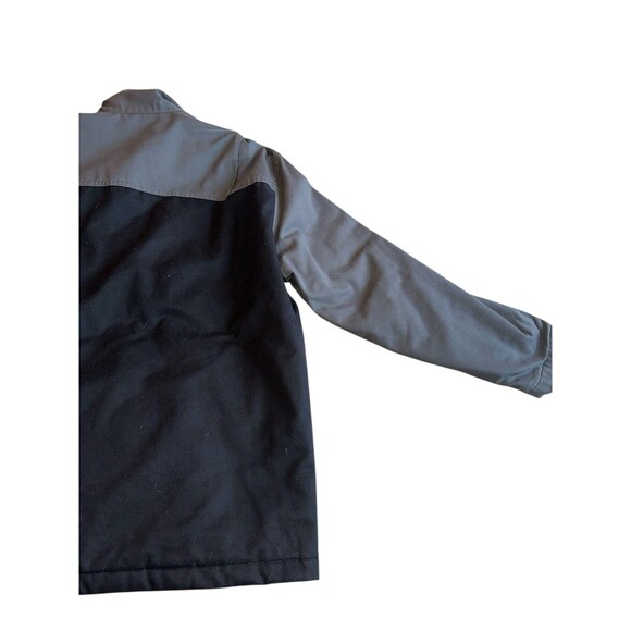Dickies Work Jacket Mens XL Gray Workwear Mechanic Full Zip Canvas Utility 90s - Picture 14 of 16